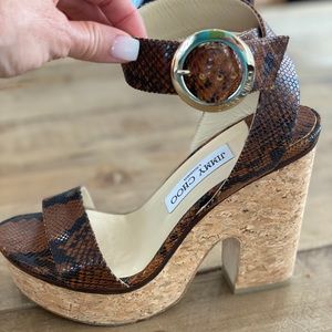 Jimmy Choo - Aimee 125 Platform Sandals